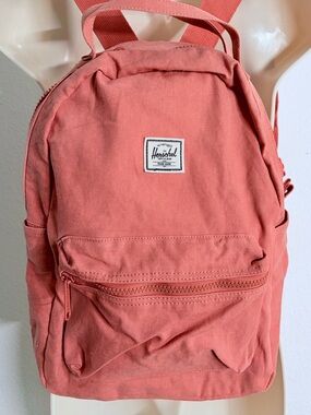 Herschel Supply Co. Nova Small Backpack orange Pink Rust NWOT